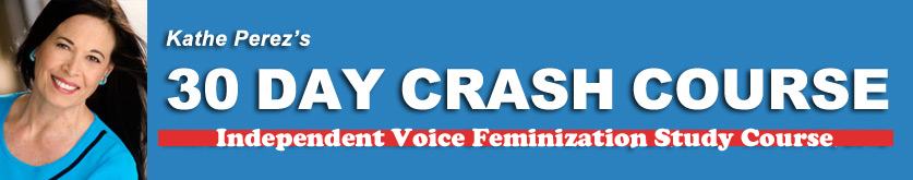 30 Day Crash Course - Transgender  Voice Feminization - $127