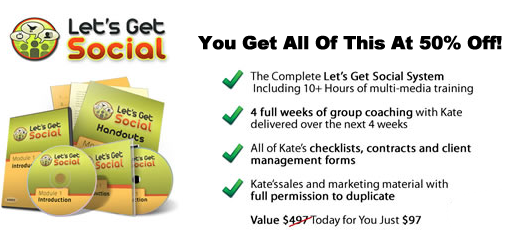 Let's Get Social by Ryan Deiss - Training Course On Social Media - 50% OFF