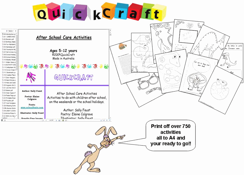 Quick Craft - Carers, Teachers and Parents Super Bundle Pack - Save 45% Quick Craft - Carers, Teachers and Parents Super Bundle Pack - Save 45%