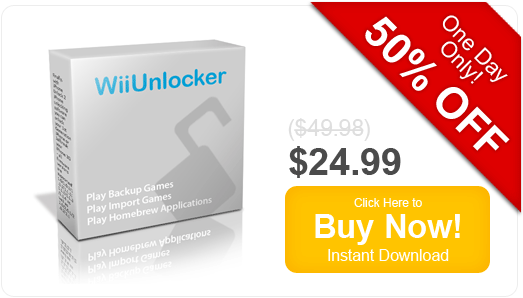 Wii Unlock 4.3 - Play Homebrew Games, Backup Games, and Import Games - 50% OFF